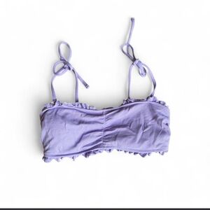 Purple Hollister swim top size medium